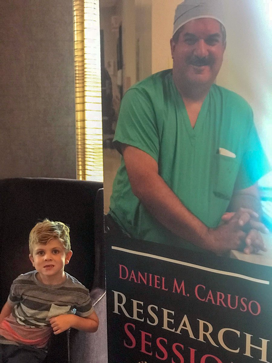 Dr. Caruso’s grandson, Deegan Smith (5)